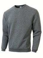 Homme Pull Texturé Rond