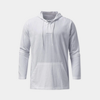 Homme Pull Capuche Cordon