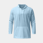 Homme Pull Capuche Cordon