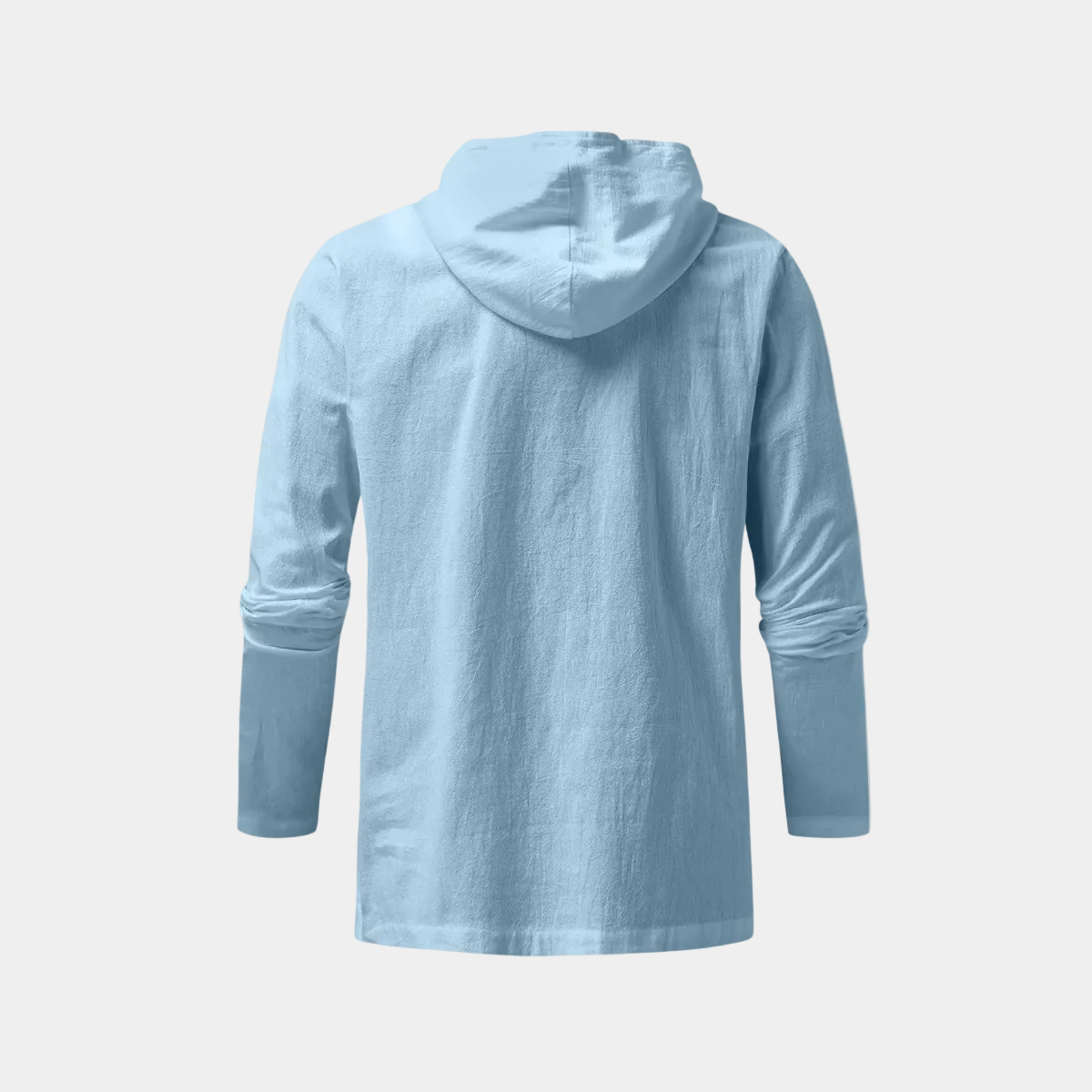 Pull À Capuche Cordon de Serrage Manches Longues Poches Pour Homme