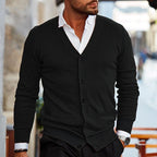 Homme Cardigan Col V