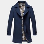 Homme Trench Carreaux