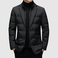 Veste Matelassée Boutonnée Manches Longues Pour Homme