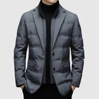 Homme Veste Matelassée Boutonnée