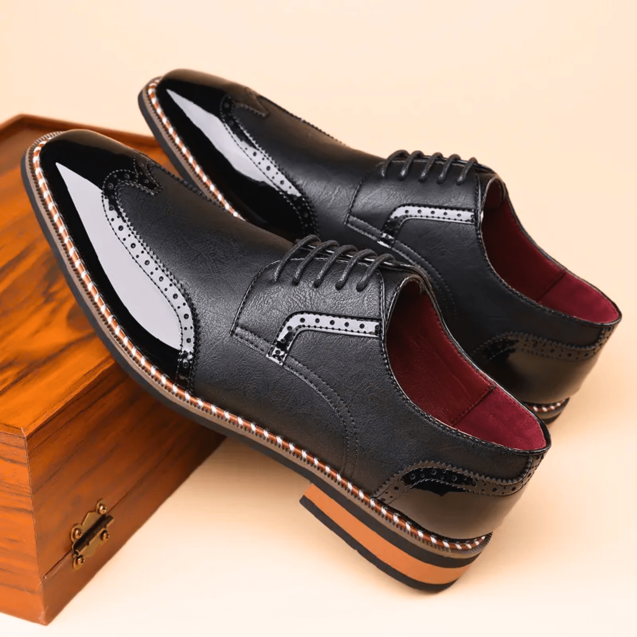 Homme Richelieu Bout Golf