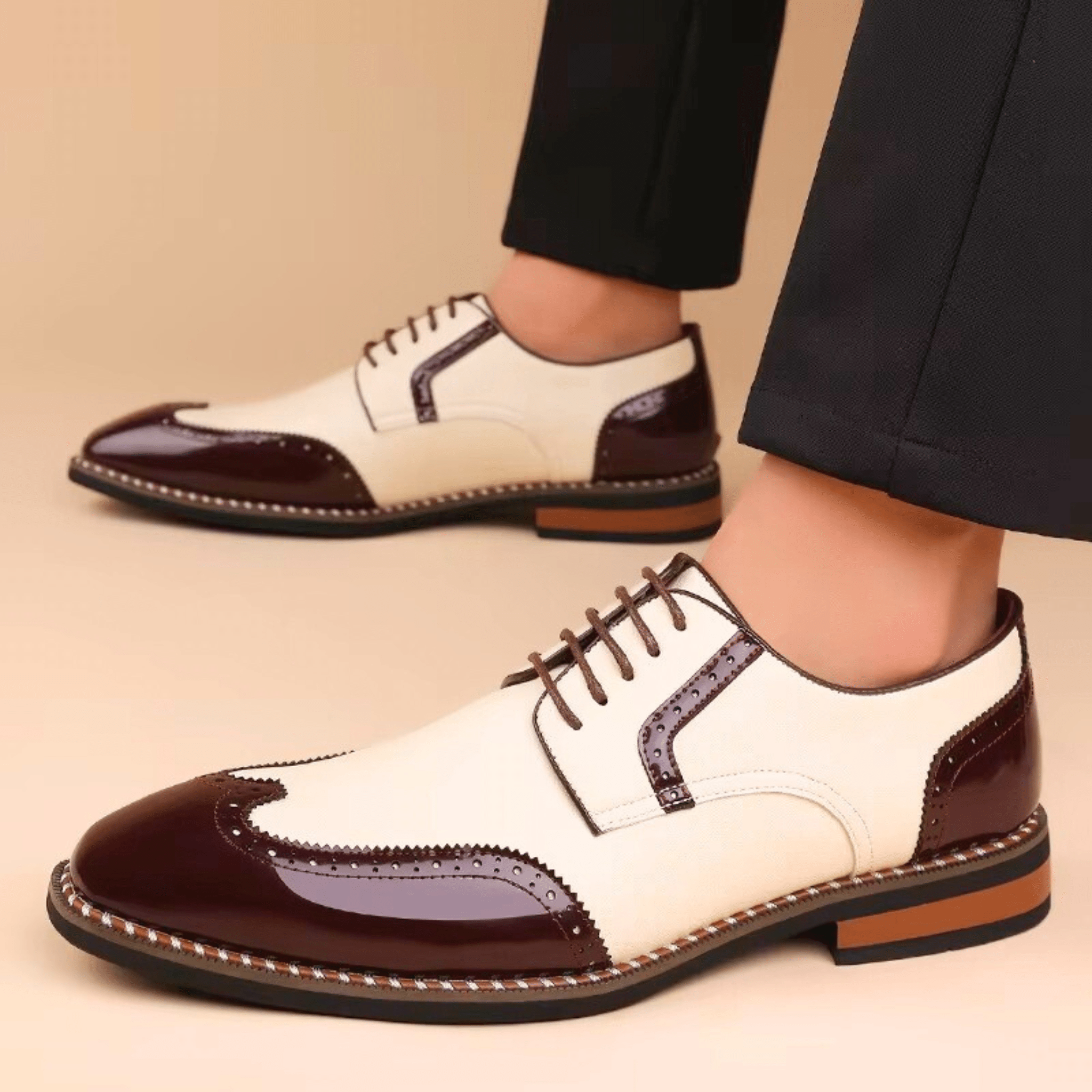 Homme Richelieu Bout Golf