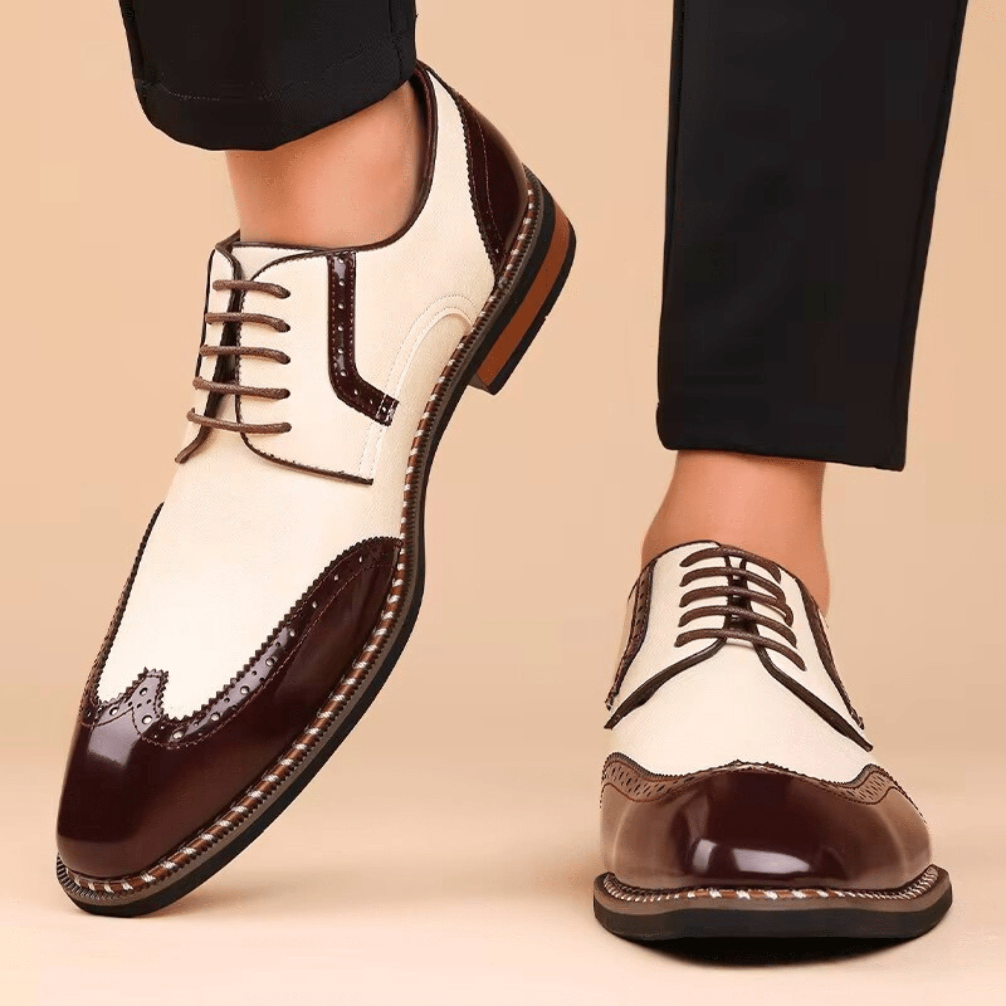 Homme Richelieu Bout Golf