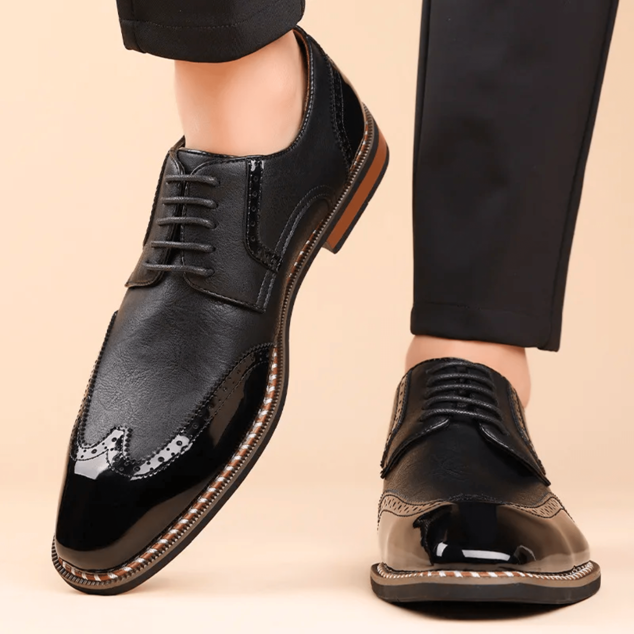 Homme Richelieu Bout Golf