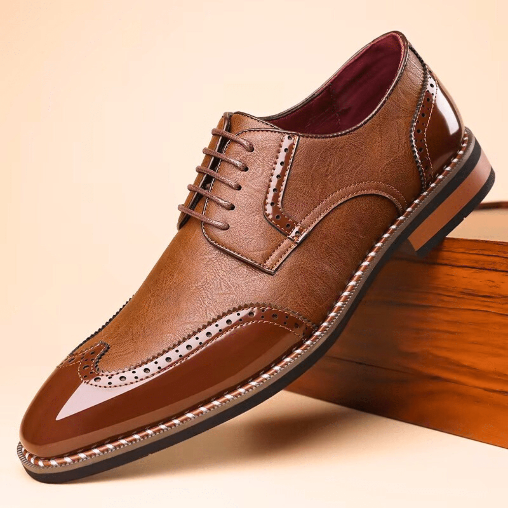 Homme Richelieu Bout Golf