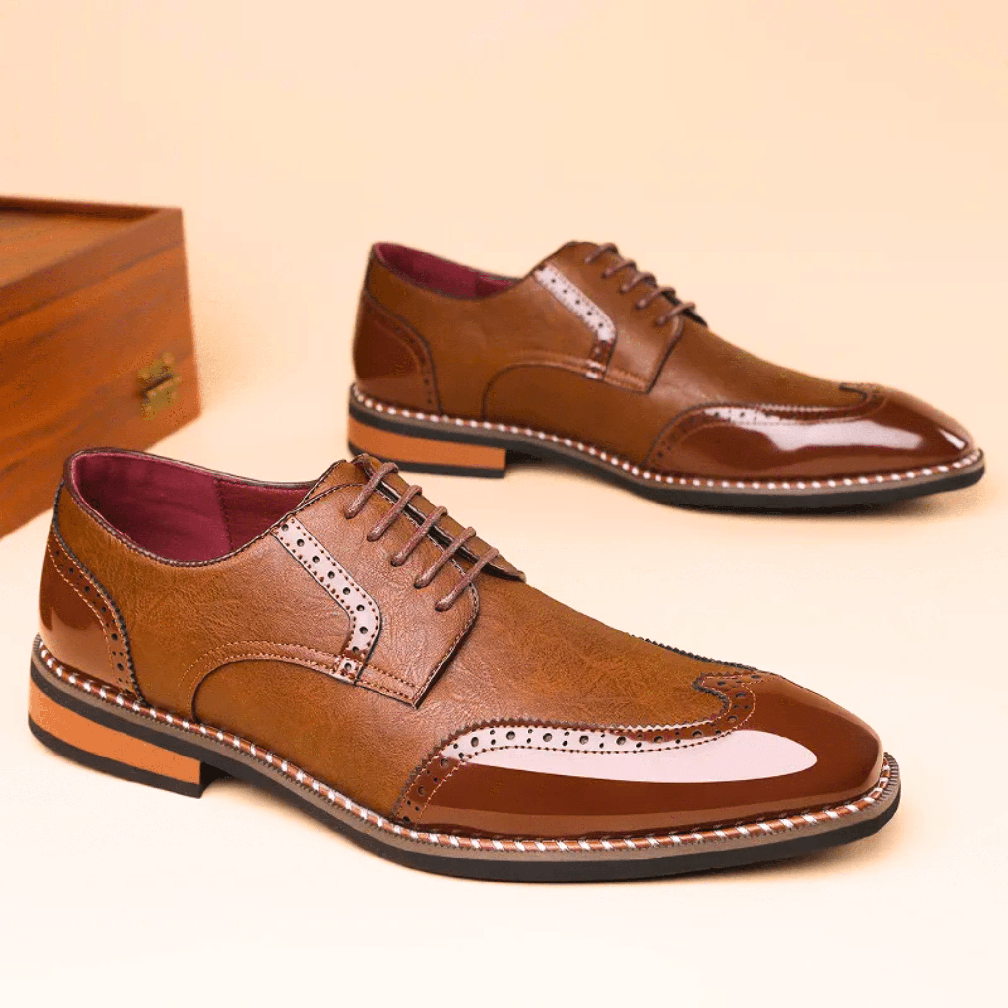 Homme Richelieu Bout Golf