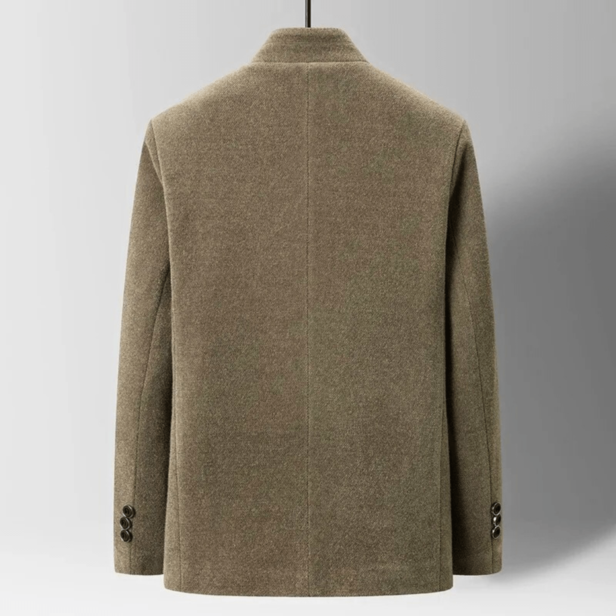 Veste Aspect Lainage Matelassé Pour Homme