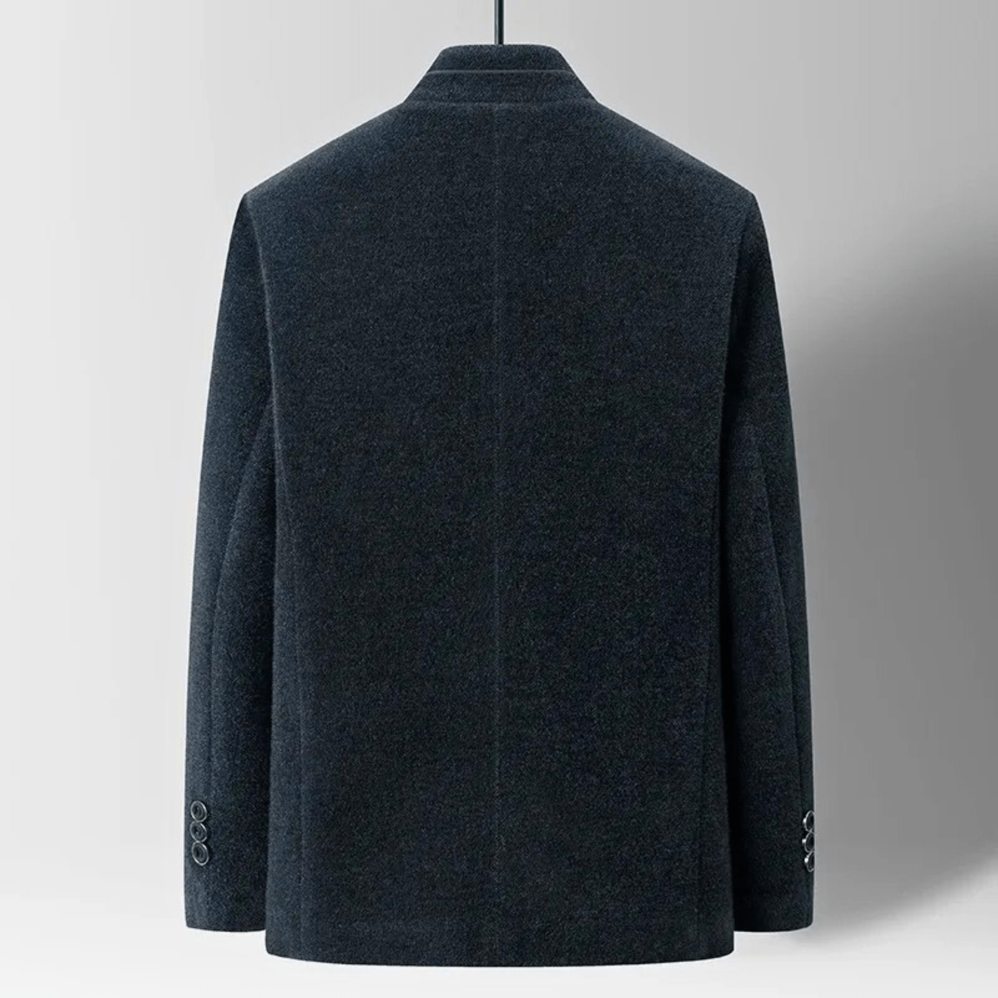 Veste Aspect Lainage Matelassé Pour Homme